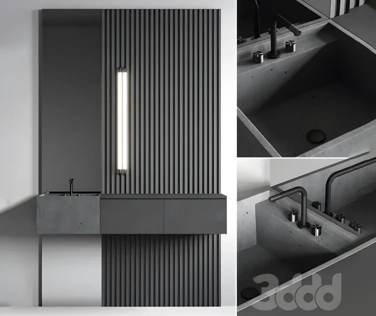 Bathroom console no