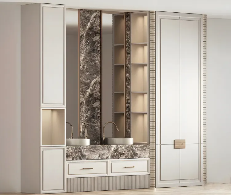 Bathroom furniture set 07