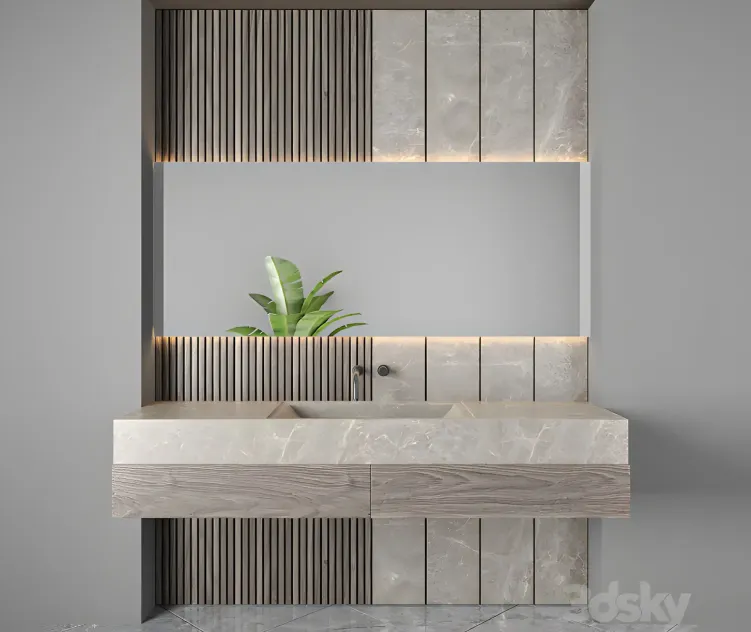 Bathroom furniture set 65