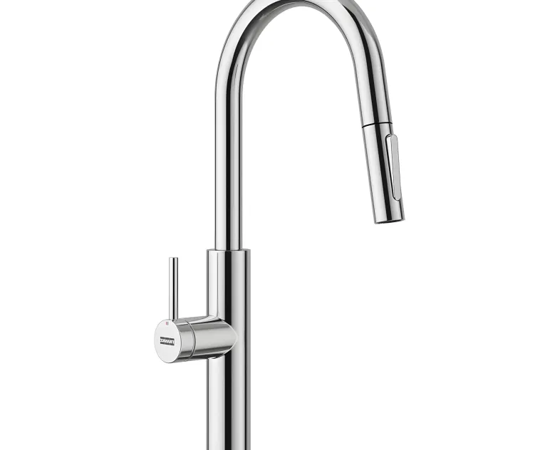 Pescara kitchen tap pll down spray by franke