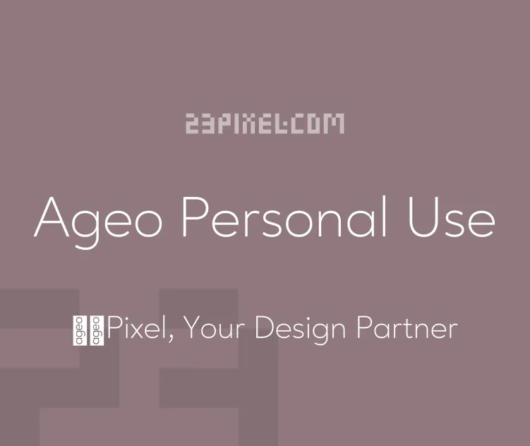 Ageo Personal Use
