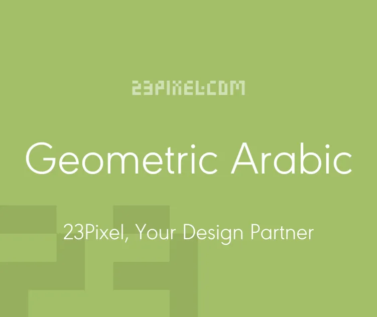 Geometric Arabic