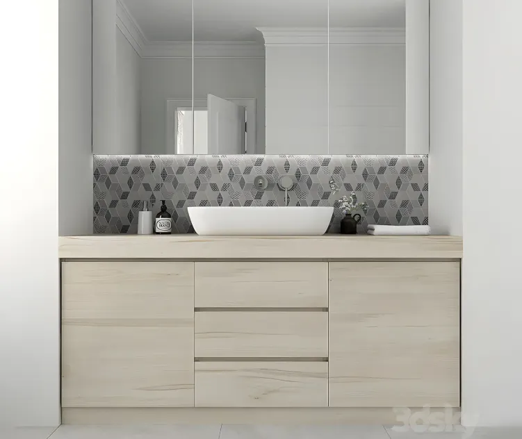 Furniture decor for bathrooms