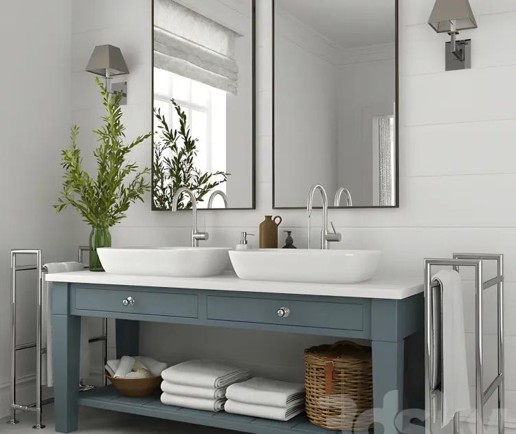 Furniture decor for bathrooms