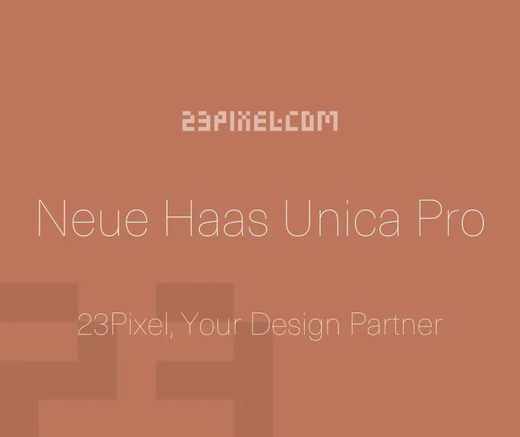 Neue Haas Unica Pro