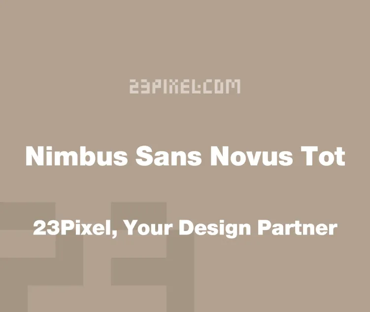 Nimbus Sans Novus Tot