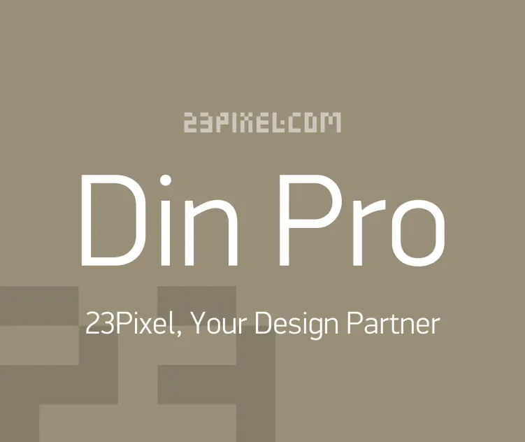Pf Din Text Pro