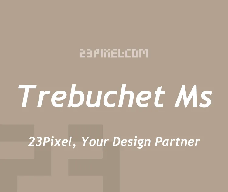 Trebuchet Ms