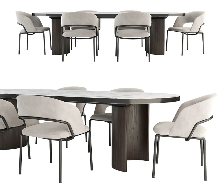 Alma chair blevio table