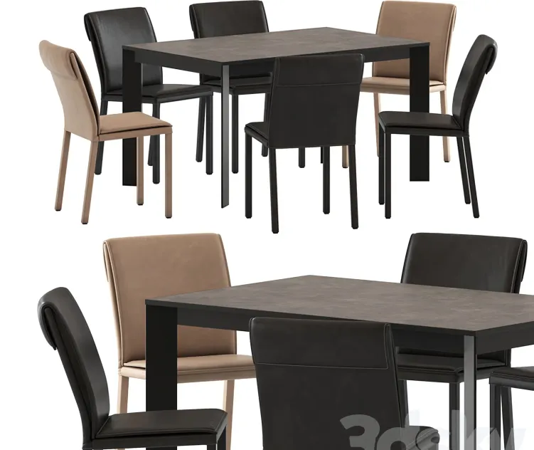 Altacom molly chair teorema table