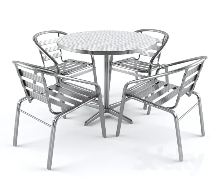 Aluminum chair