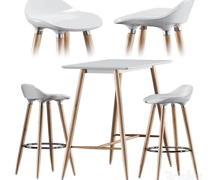 Bar table chair jysk bryne bessho