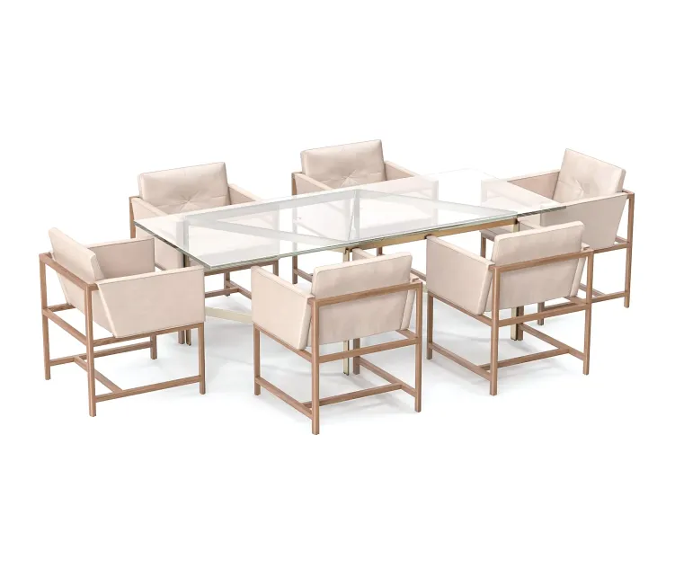 Bassamfellows plank dining table