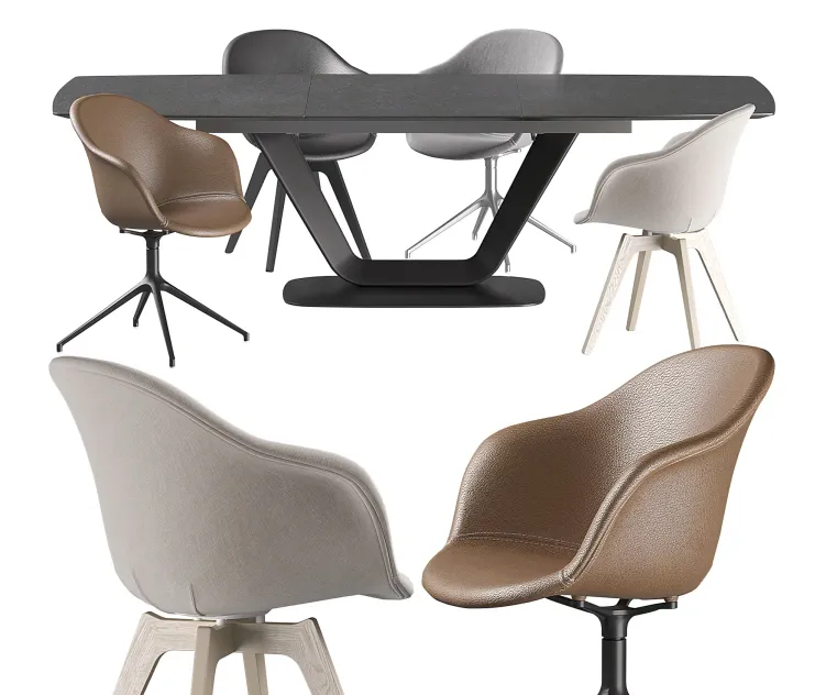 Boconcept alicante table adelaide chair