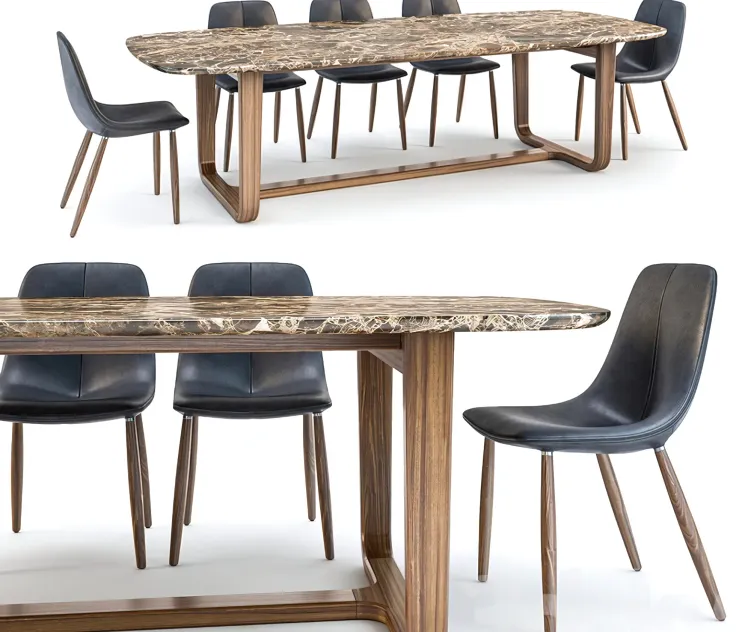 Bonaldo by chair medley table