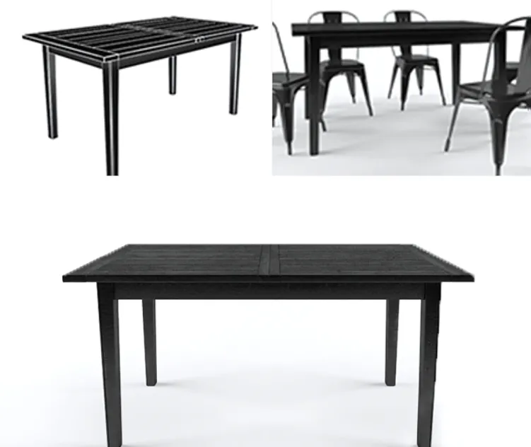 Boulangerie dining table