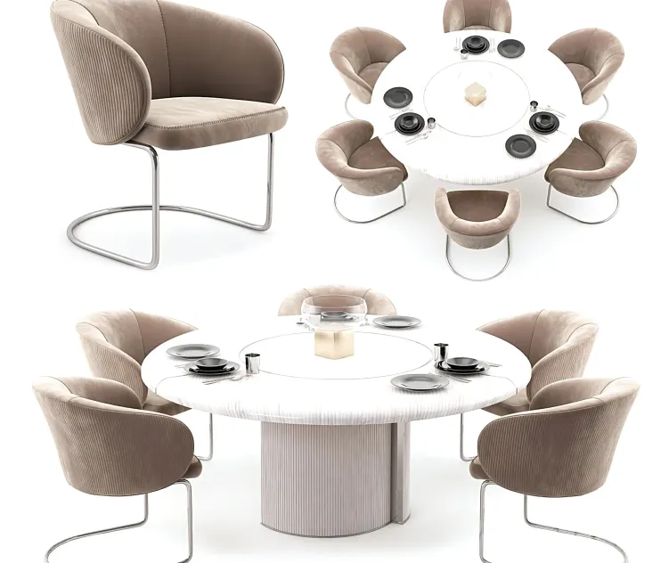 Carmen chairs opera table visionnaire home philosophy