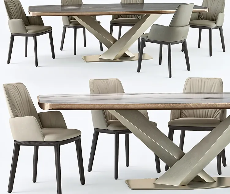 Cattelan italia belinda armchair stratos table