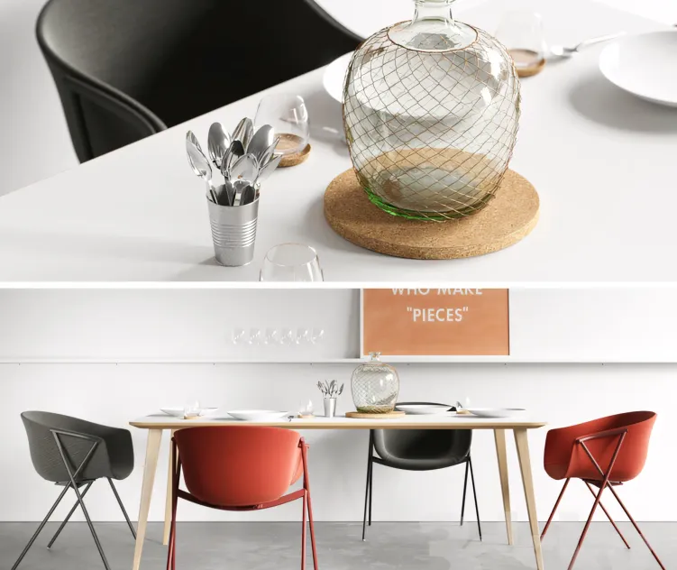 Chair bai table bob ondarreta