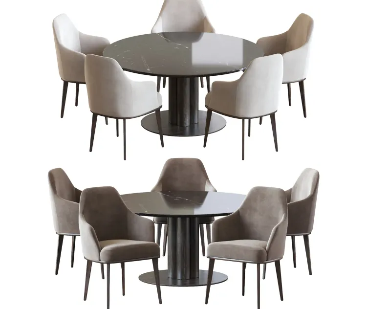 Chair liam goya arflex table
