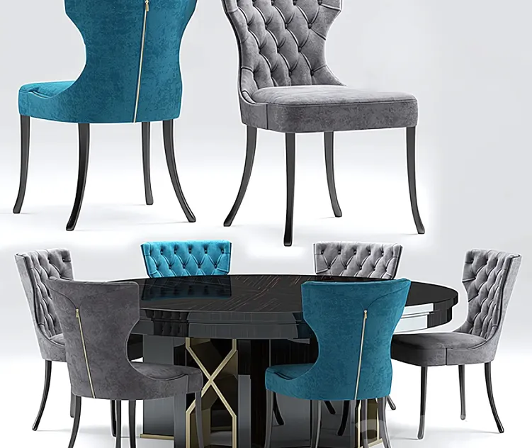 Chair vittoria frigerio adda capitonne grimaldi