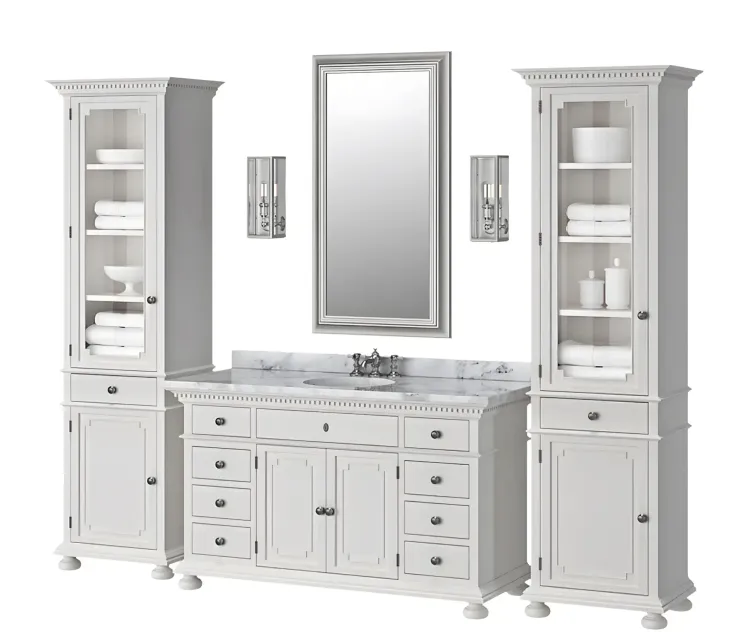 Rh st james single vanity