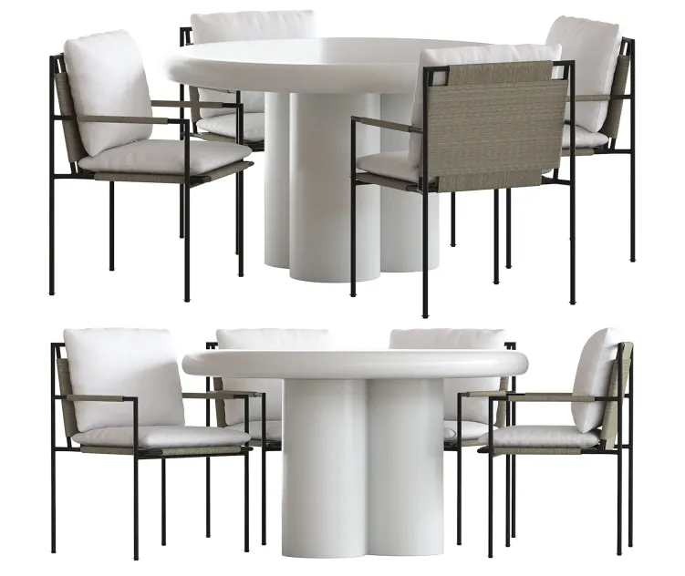 Coco republic malmo chair anchorage table