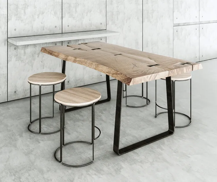 Concrete wood