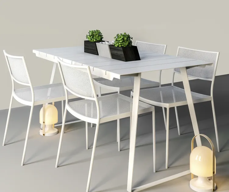 Copenhagen chairs table