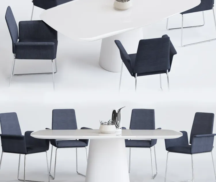 Cor fino chair conic table