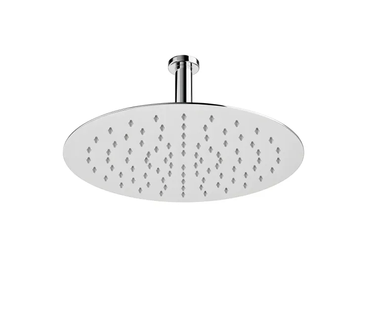 Ceiling flat round rain shower head 300 mm
