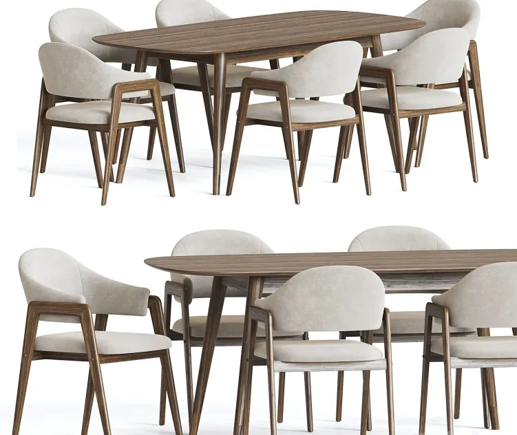 Dining with ingleside chair clover table