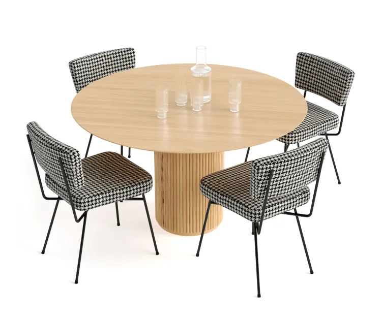 Elettra chair palais royal dining table