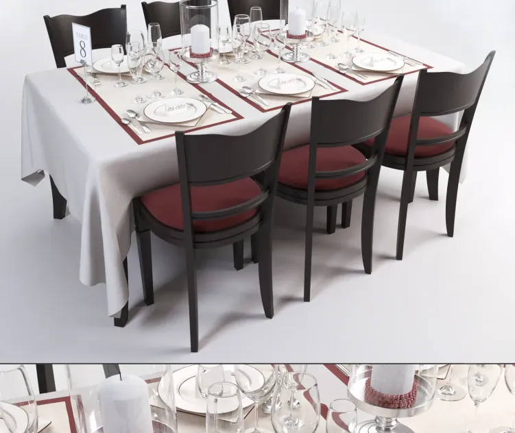 Festive table