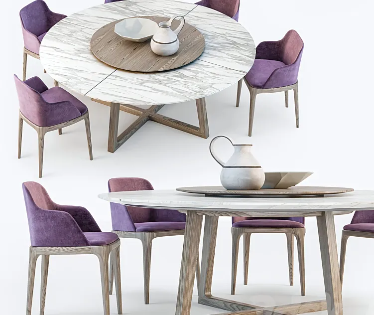 Grace chair concorde table