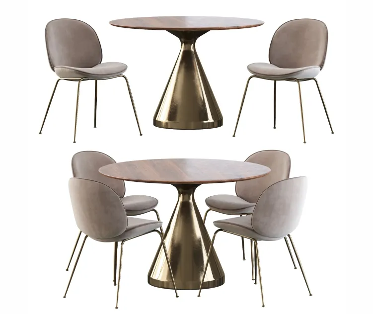 Gubi beetle chair silhouette