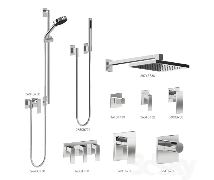 Dorn bracht shower equipment part