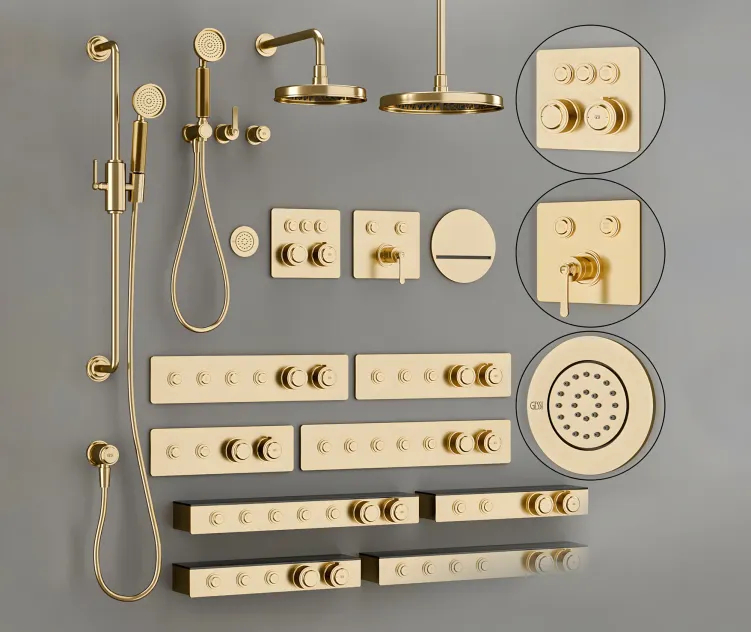 Gessi hi fi eclectic bathroom faucet set