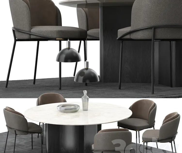 Minotti fil noir
