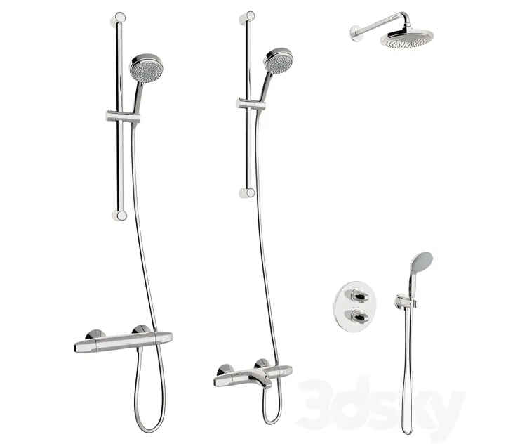 Grohe grohtherm 1000 thermostat set