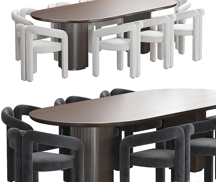 Moon dining table