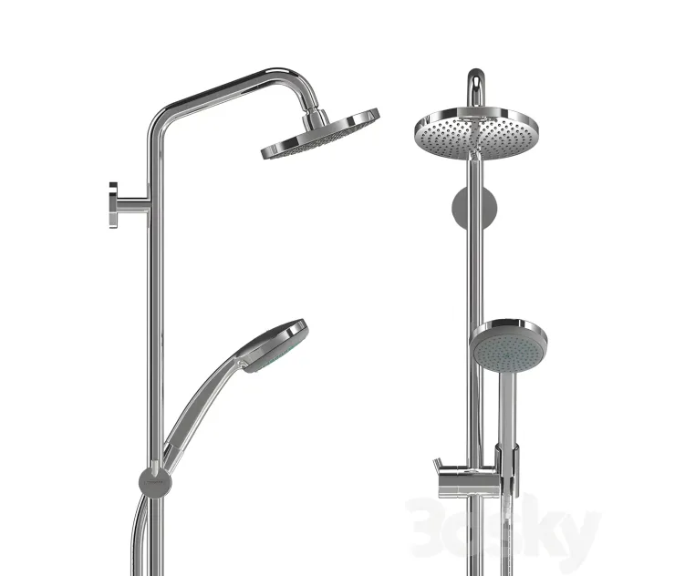 Hansgrohe croma 100 1jet showerpipe