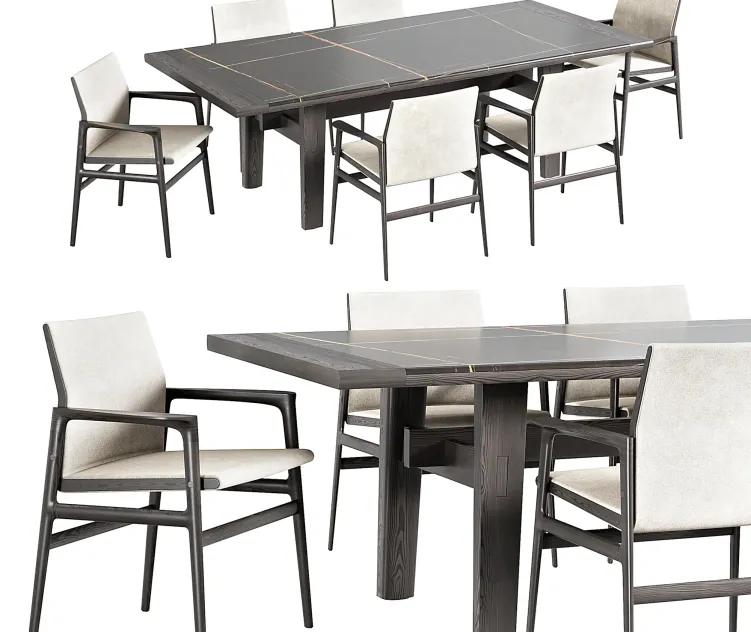 Poliform home hotel rectangular tables