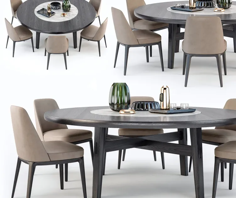 Poliform sophie chair home hotel table