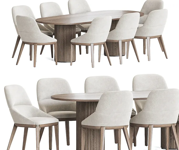 Queen chair campbell table dining