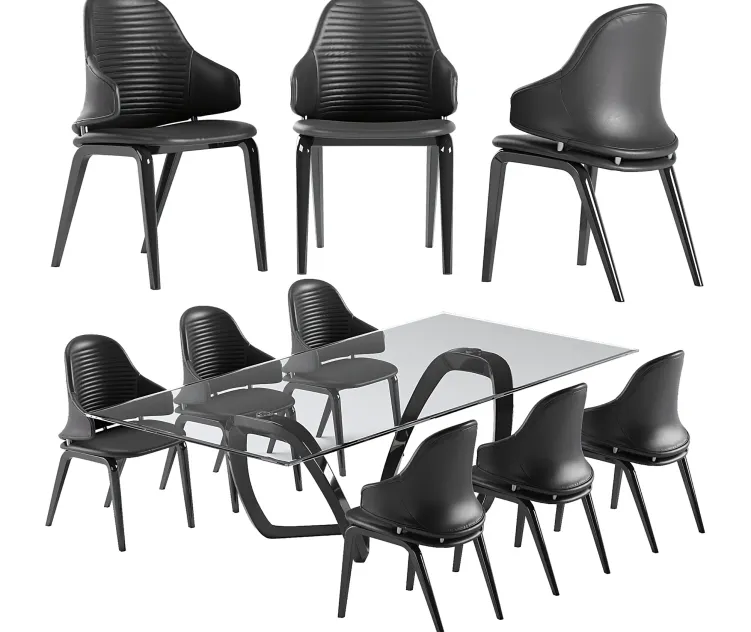 Reflex vela chair segno table