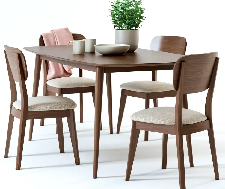 Scandinavian designs juneau dining table