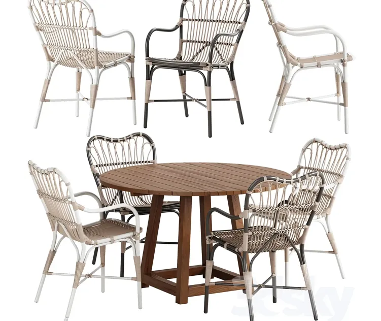 Sika design margret chair george table