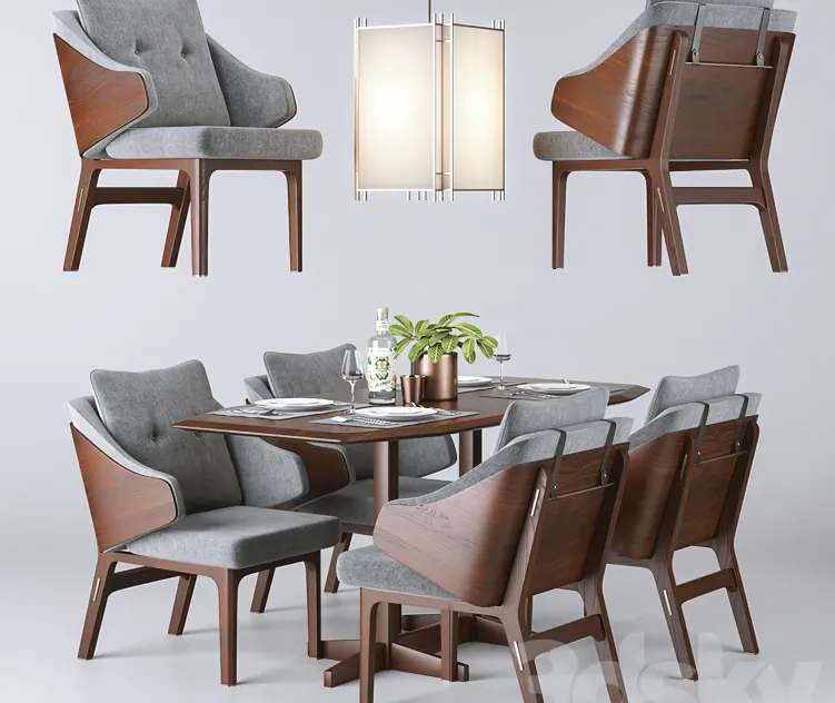 Single thread table chair avroko