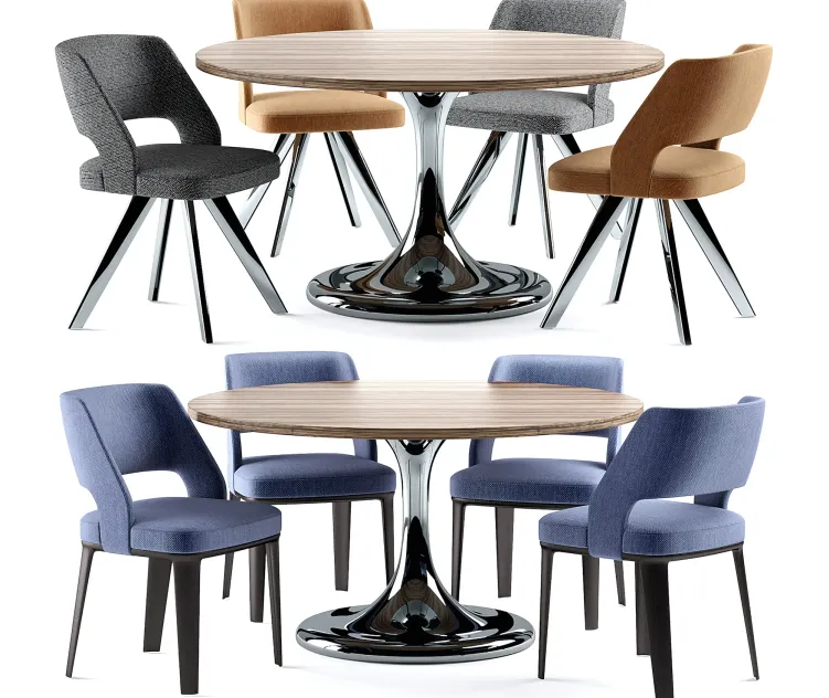 Table chairs minotti neto table owens chair